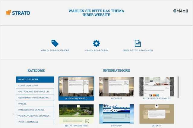 Homepage Vorlagen Erstaunlich Erste Schritte Mit Dem Strato Homepage Baukasten