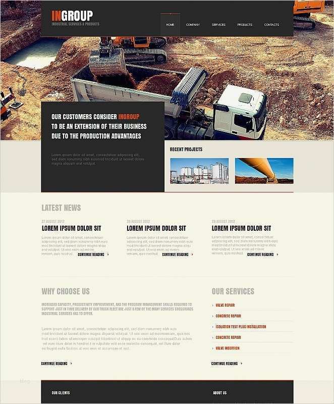 Homepage Vorlagen Kaufen Erstaunlich Ingroup HTML Homepage Vorlage