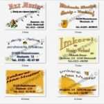 Honig Etiketten Vorlagen Erstaunlich Adressetiketten 6 35x3 39 Imker Honigglasetiketten Imkerei