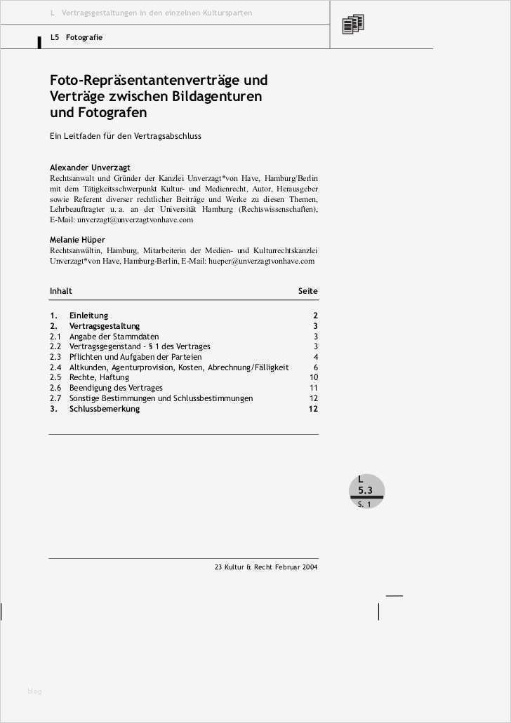 Honorarrechnung Vorlage Neu Unverzagt Hüper Foto Repräsentantenverträge Und Verträge
