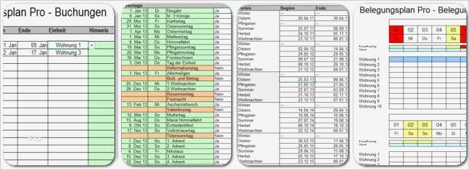 Hotel Belegungsplan Excel Vorlage Erstaunlich Der Genial Einfache Belegungsplan Pro Unter Excel