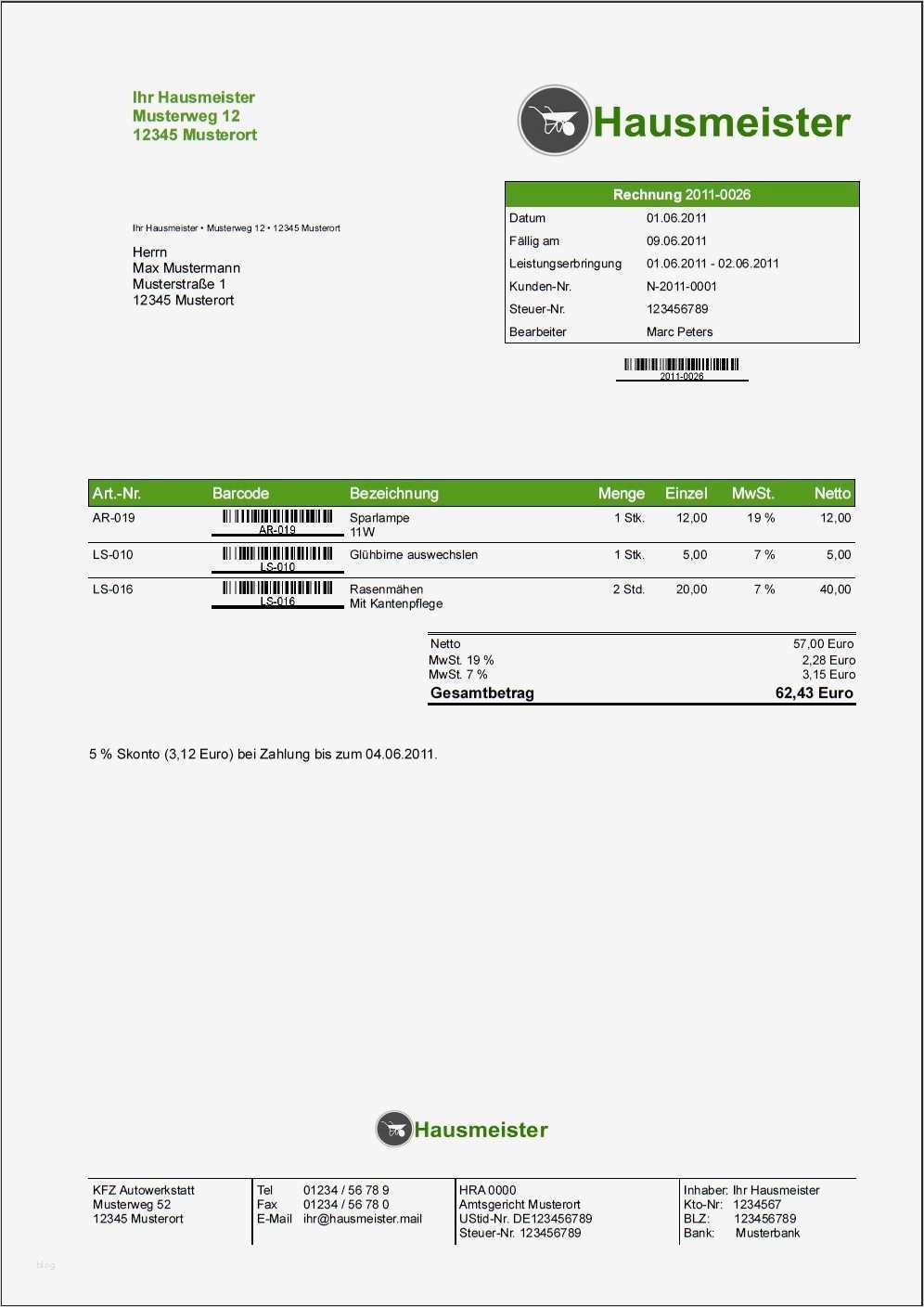 Hotelrechnung Vorlage Kostenlos Großartig Faktura Manager Hausmeister software Bei Freeware
