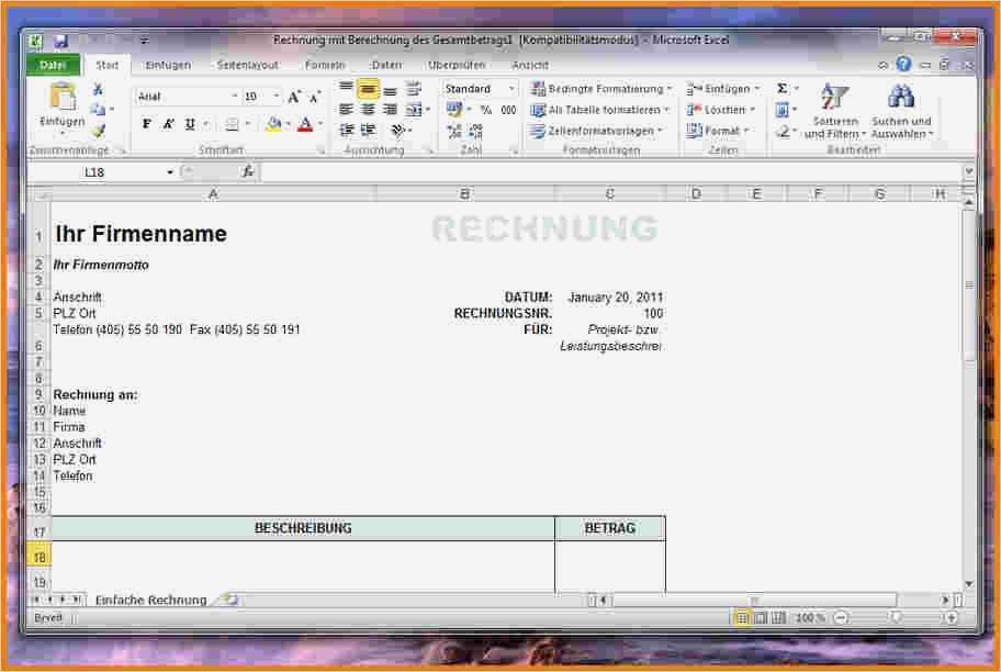 Hotelrechnung Vorlage Kostenlos Gut Fein Hotel Rechnung Vorlage Ideen Entry Level Resume