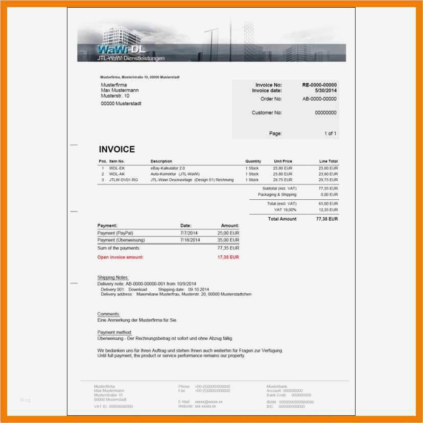 Hotelreservierung Englisch Vorlage Beste 9 Rechnung Englisch Vorlage