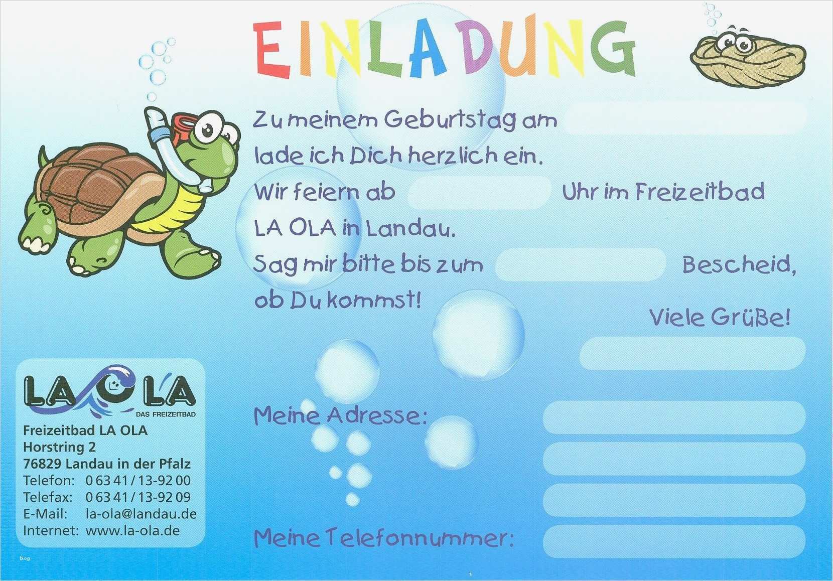 Hp Vorlagen Kostenlos Großartig Kindergeburtstag Einladung Kostenlos Drucken Schwimmbad