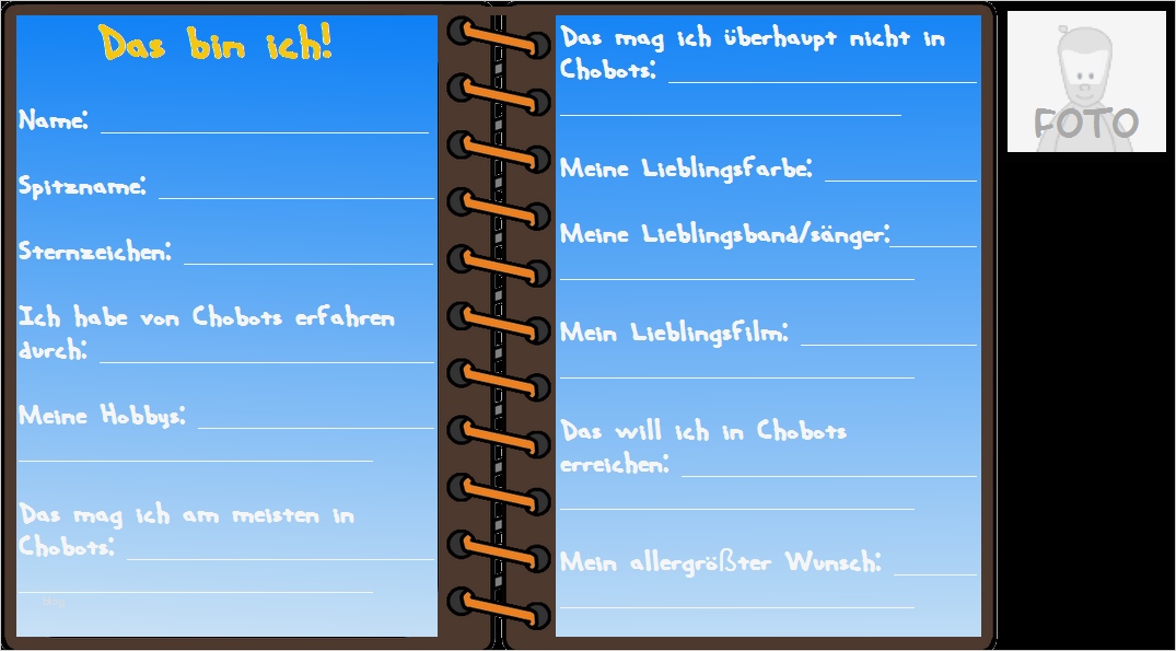 Html Seite Vorlage Best Of Chobots Freundebuch Cho Freundebuch