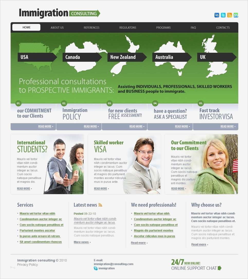 Html Vorlage Website Einzigartig Website Vorlage Für Migrationsberatung