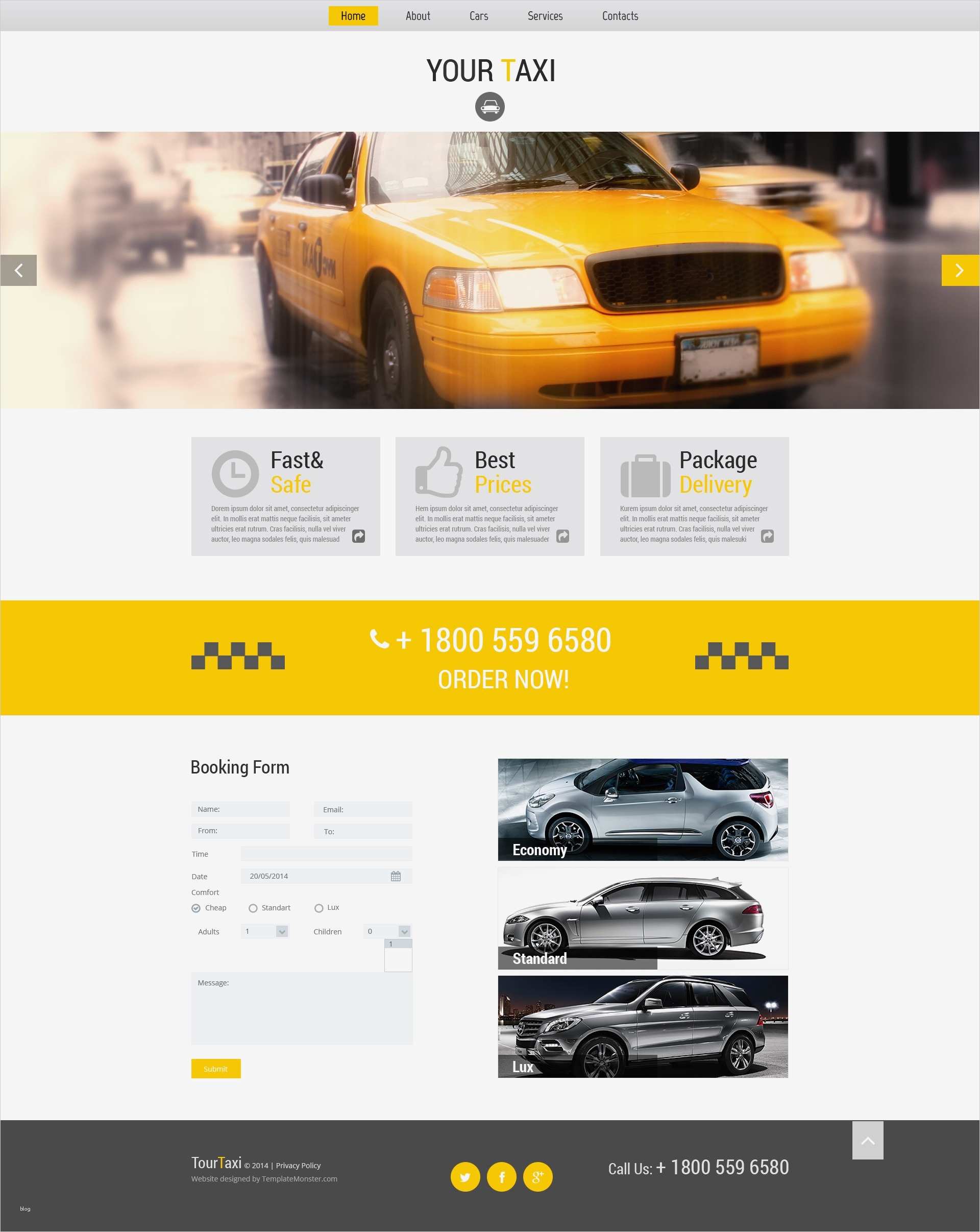 Html5 Vorlage Fabelhaft Website Vorlage Für Taxi