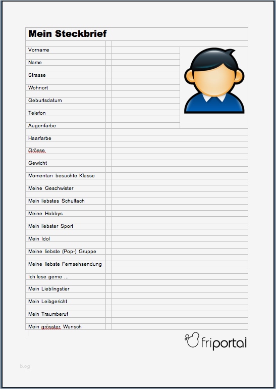 Ich Bin Umgezogen Vorlage Wunderbar Das Bin Ich Steckbrief Vorlage