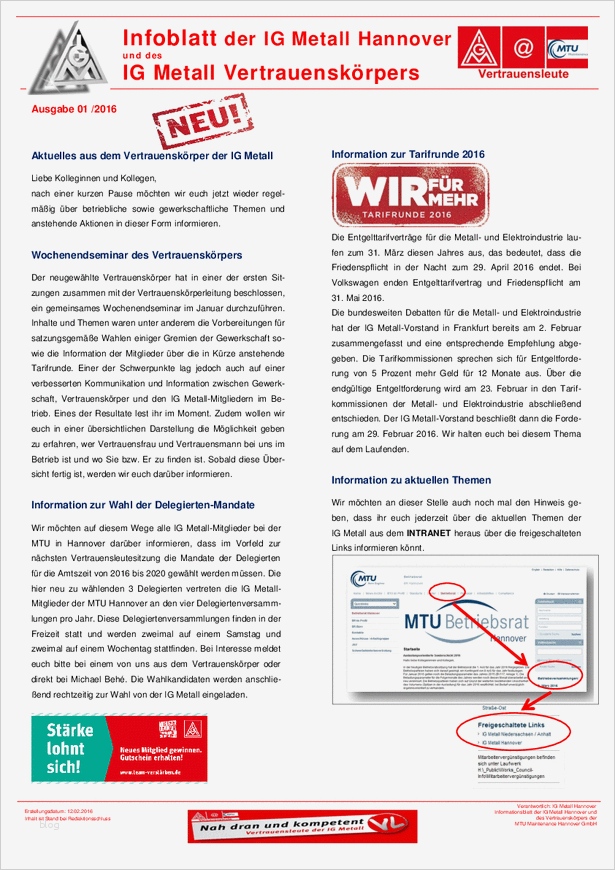 Ig Metall Kündigen Vorlage Schön Archiv Ig Metall Hannover