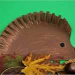 Igel Basteln Vorlage Angenehm Igel Aus Pappteller Kinderspiele Welt