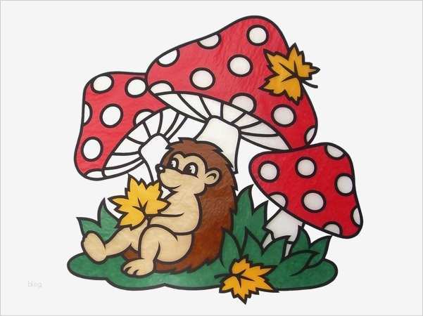 Igel Basteln Vorlage Süß Fensterbild "igel" – Bastelvorlagen Mit Anleitung