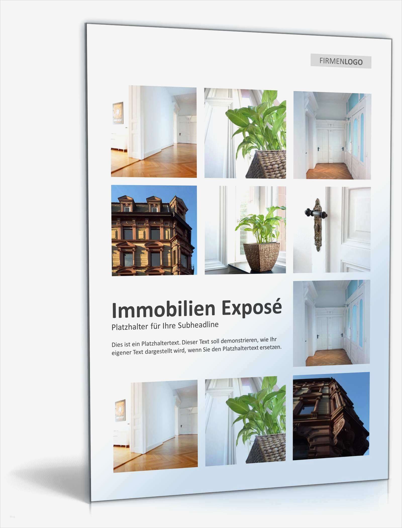 Immobilien Expose Vorlage Download Kostenlos Wunderbar Powerpoint Vorlage Immobilien Exposé