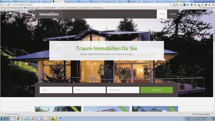 Immobilienmakler Homepage Vorlagen Wunderbar Homepage Beispiel Immobilien Makler Website Erstellen Lassen