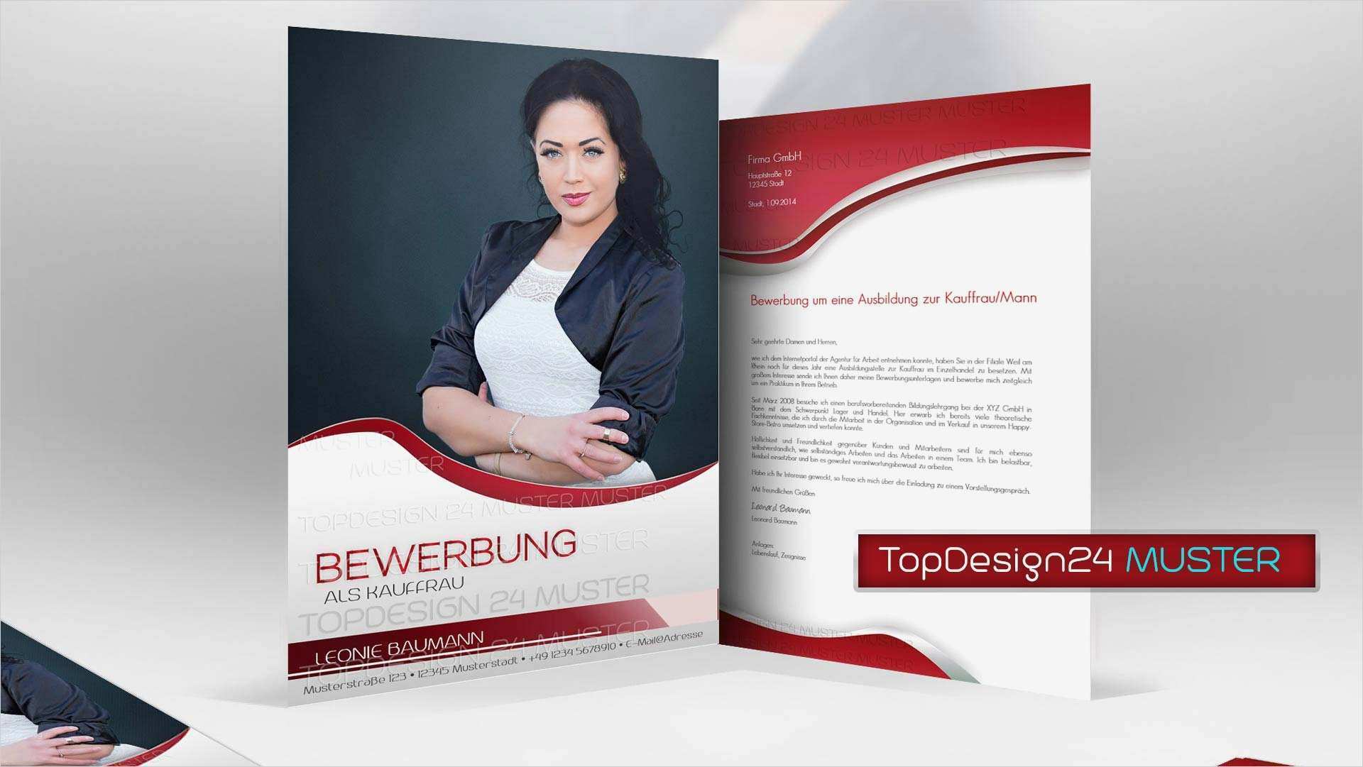 Impressum Facebook Vorlage Wunderbar Bewerbungsdesign 2 Rot topdesign24