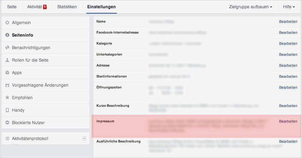 Impressum Für Facebook Seite Vorlage Erstaunlich Tipps Für Eine Gute Seite