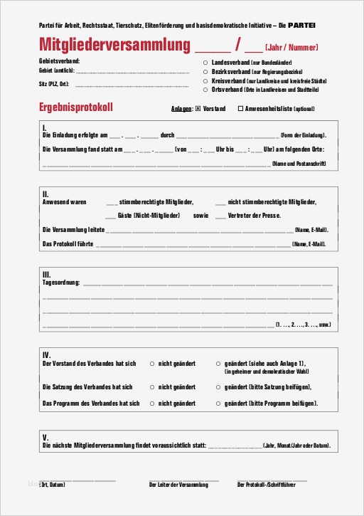 Impressum Vorlage Fabelhaft Ergebnisprotokoll