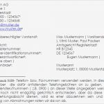 Impressum Website Vorlage Großartig Vorlage Zum Download Impressum Ag Aktiengesellschaft