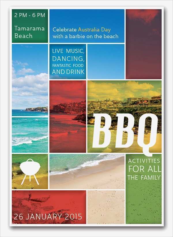 Indesign Flyer Vorlage Elegant Create A Bbq Flyer to Celebrate Australia Day In Adobe