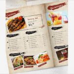 Indesign Flyer Vorlage Erstaunlich Restaurant Menu Indesign Template Speisekartenmuster
