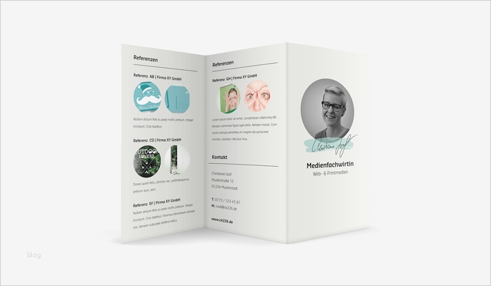 Indesign Flyer Vorlage Genial Mit Einer Flyer Bewerbung Zum Traumjob Saxoprint Blog