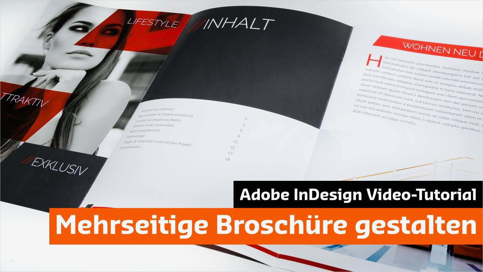 Indesign Flyer Vorlage Schönste Eine Moderne Broschüre Mit Indesign Gestalten Tutorial