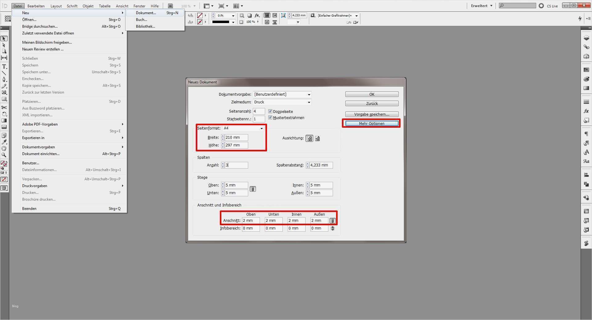 Indesign Gutschein Vorlage Schön Tutorial Beschnitt Mühelos In Indesign Anlegen