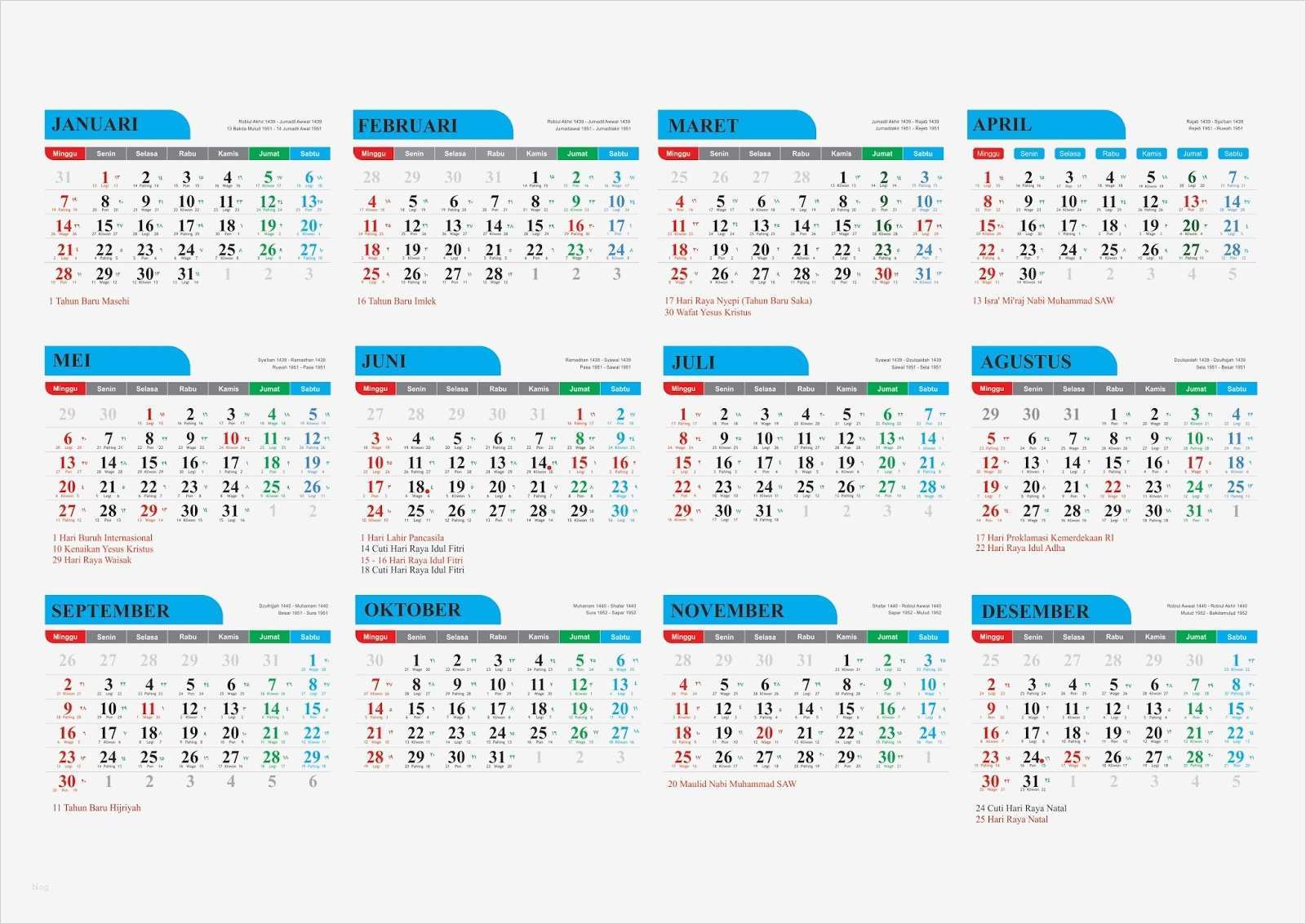 Indesign Vorlage Kalender 2018 Erstaunlich Kalender Jawa Template Cdr File Download