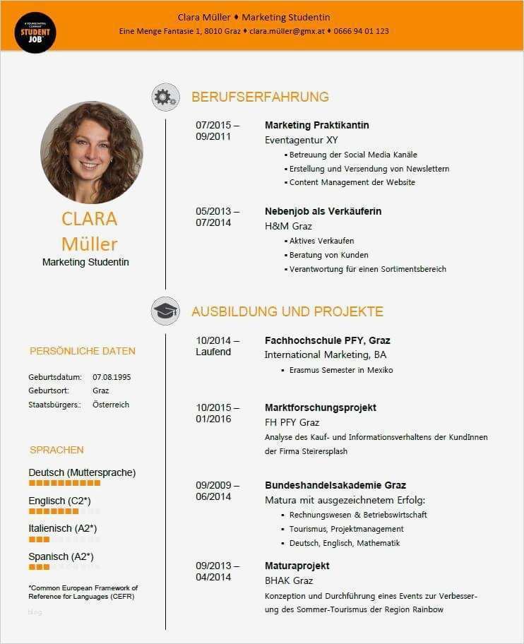 Indesign Vorlage Lebenslauf Wunderbar Lebenslauf Tipps Und Vorlagen