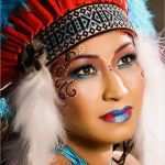Indianer Schminken Vorlage Erwachsene Angenehm Schminken Für Fasching 52 Ideen Für Auffälliges