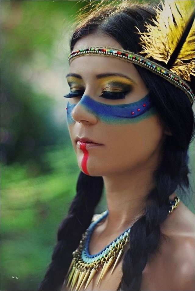 Indianer Schminken Vorlage Erwachsene Hübsch Die Besten 25 Schminken Indianer Squaw Ideen Auf