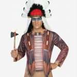 Indianer Schminken Vorlage Erwachsene Luxus Indianer T Shirt Für Herren Kostüme Für Erwachsene Und