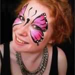 Indianer Schminken Vorlage Erwachsene Wunderbar so Schminken Sie Einen Farbenfrohen Schmetterling Auf