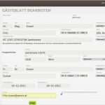 Infomappe Hotel Vorlage Großartig Das Elektronische Gästeblatt Nur Ein Einfaches formular