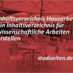 Inhaltsverzeichnis Hausarbeit Vorlage Schönste Inhaltsverzeichnis Hausarbeit so Erstellst Du Es Schnell