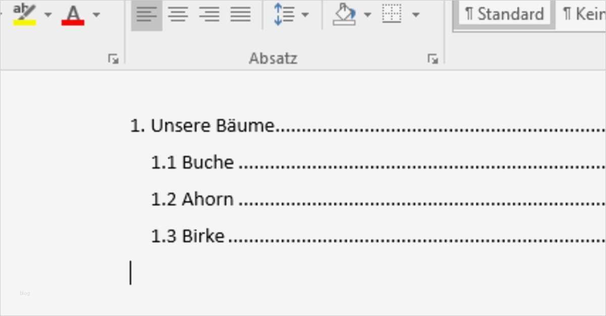 Inhaltsverzeichnis Word 2010 Vorlage Angenehm Word Inhaltsverzeichnis Erstellen Und Bearbeiten – so