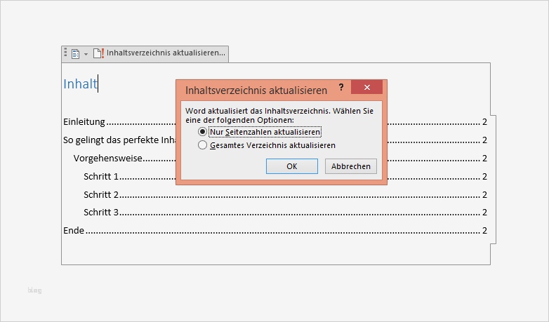 Inhaltsverzeichnis Word 2010 Vorlage Inspiration Inhaltsverzeichnis In Word so Geht S