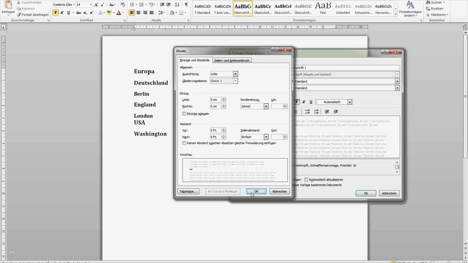 Inhaltsverzeichnis Word 2010 Vorlage Luxus Automatisches Inhaltsverzeichnis In Word 2010 Erstellen