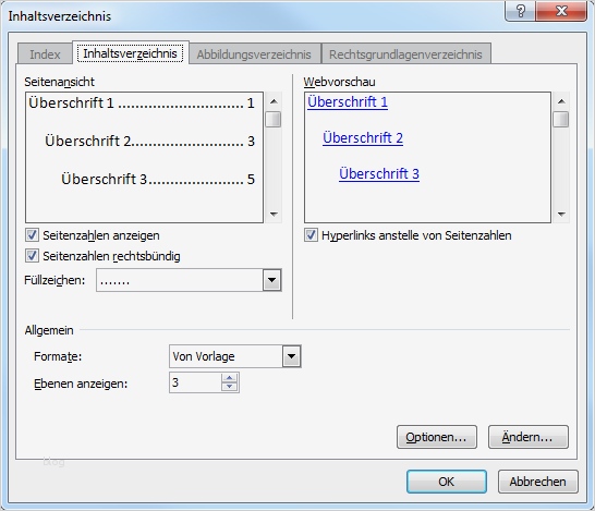 Inhaltsverzeichnis Word 2010 Vorlage Schönste Inhaltsverzeichnis Automatisch Erstellen Lassen Von Word