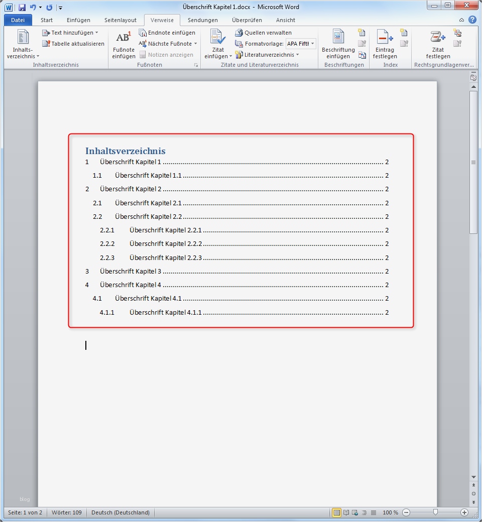 Inhaltsverzeichnis Word 2010 Vorlage Wunderbar Mietvertrag Kostenlose Vorlage Download Giga