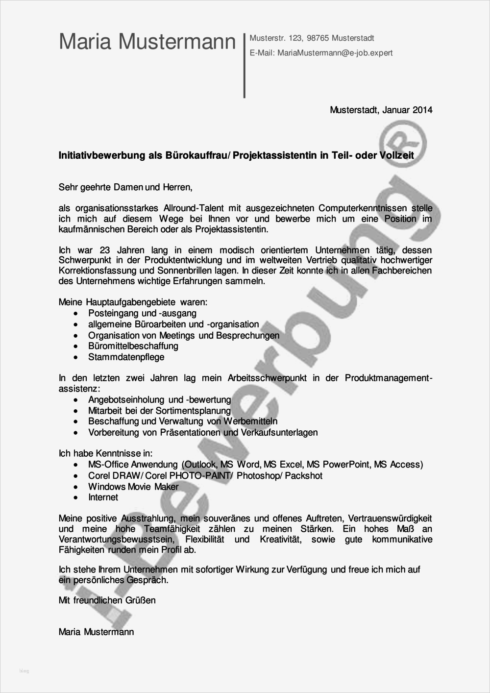 Initiativbewerbung Flyer Vorlagen Neu Berühmt Vorlage Für Den Eingang Der Waren Galerie