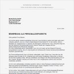 Initiativbewerbung Vorlage Kostenlos Inspiration Bewerbung Als Personaldisponent Personaldisponentin