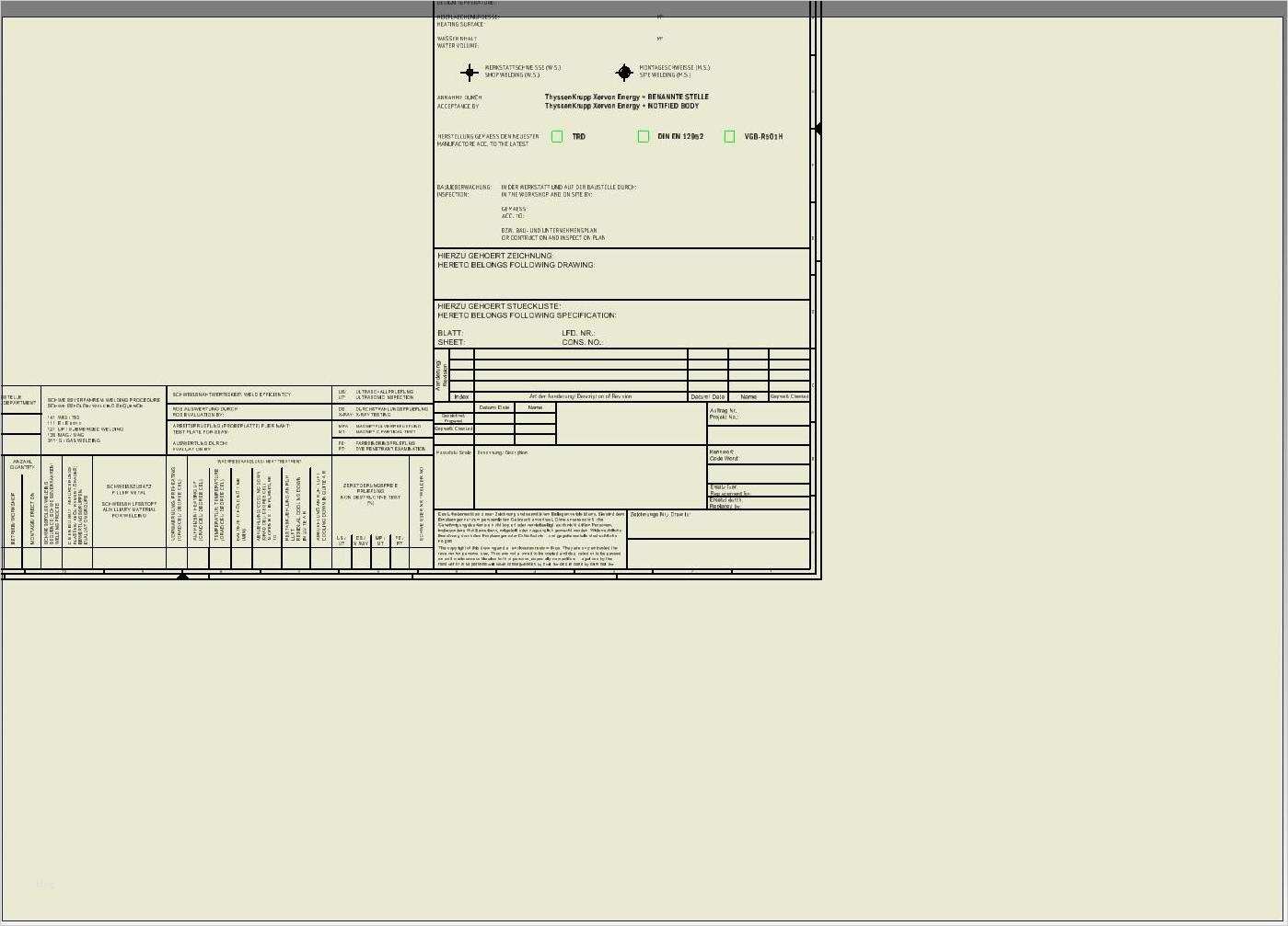 Vorlage aus dwg Autodesk Inventor AUGCE