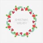 Iris Folding Vorlagen Kostenlos Schön Weihnachtskranz Mit Vogelbeere Tannenzweige Poinsettia