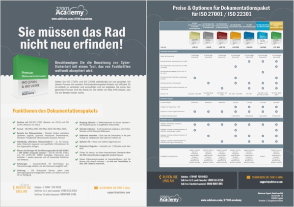 Iso 27001 Risikoanalyse Vorlage Hübsch iso Dokumentationspaket Zur