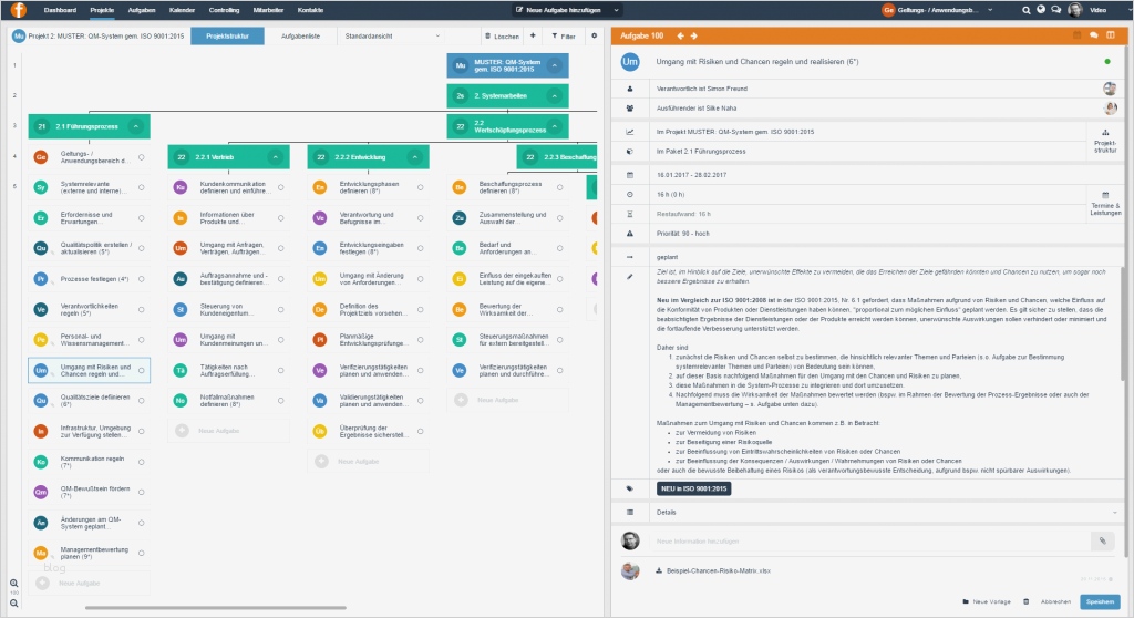 Iso 9001 2015 Risikobewertung Vorlage Elegant Qm System Leitfaden Und Vorlagensammlung • Schuchert