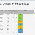 It Projektplanung Vorlage Schön Einfacher Projektplan Als Excel Template – Om Kantine