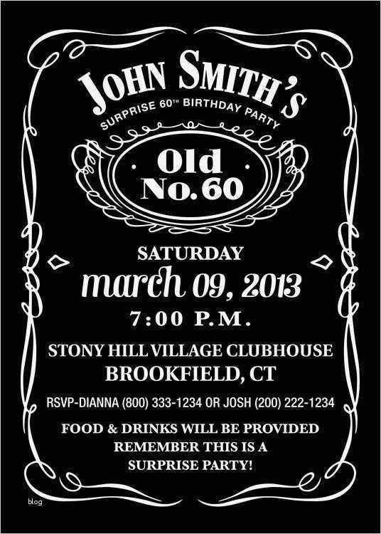 Jack Daniels Einladung Vorlage Großartig Jack Daniels Inspired Birthday Party Invitation