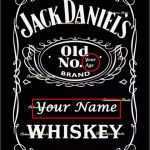 Jack Daniels Einladung Vorlage Hübsch Personalised Edible Icing Sheet Wafer Paper Jack Daniels