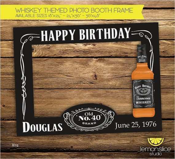 Jack Daniels Vorlage Genial Digital Customized Whiskey themed Birthday by